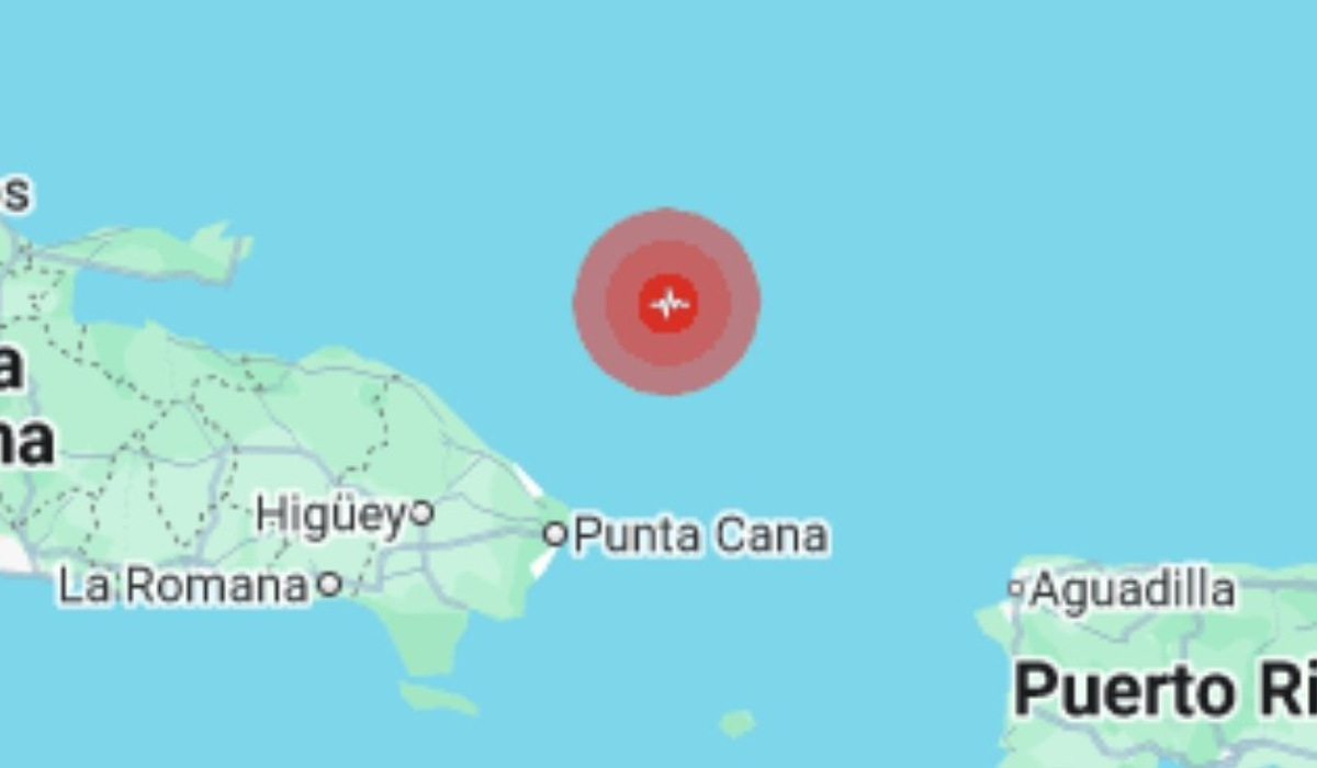 Registran temblor de magnitud 5,5 entre Puerto Rico y República Dominicana