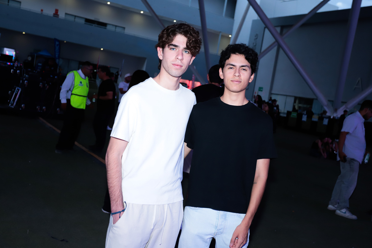 Adib Charara y Gael Rosales.