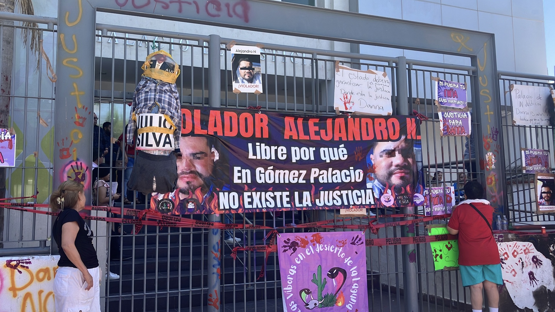 La lucha en el caso de la menor que fuera agredida, seguirá por la vía legal lejos de manifestaciones