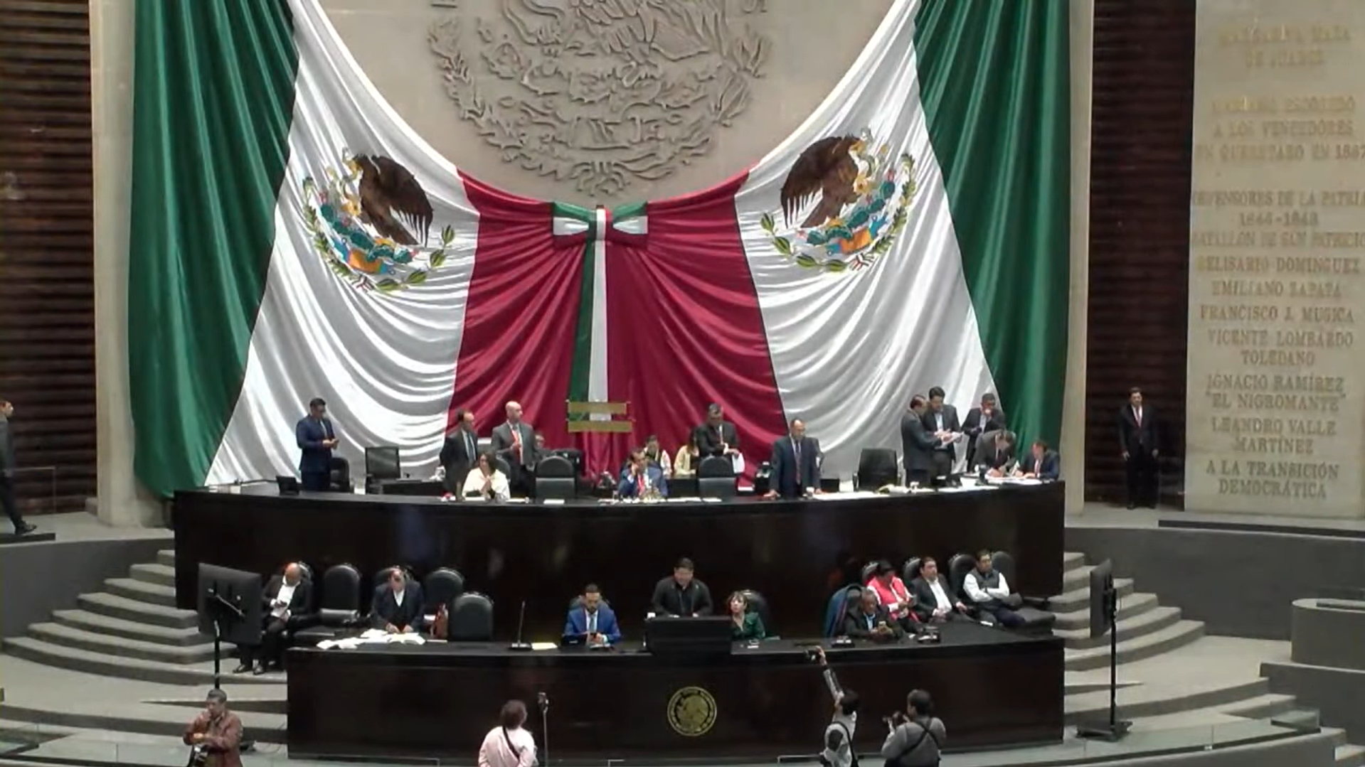 Cámara de Diputados avala la Ley General del Sistema Nacional de Seguridad Pública