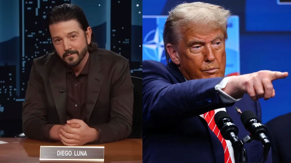 Diego Luna / Donald Trump (ESPECIAL)