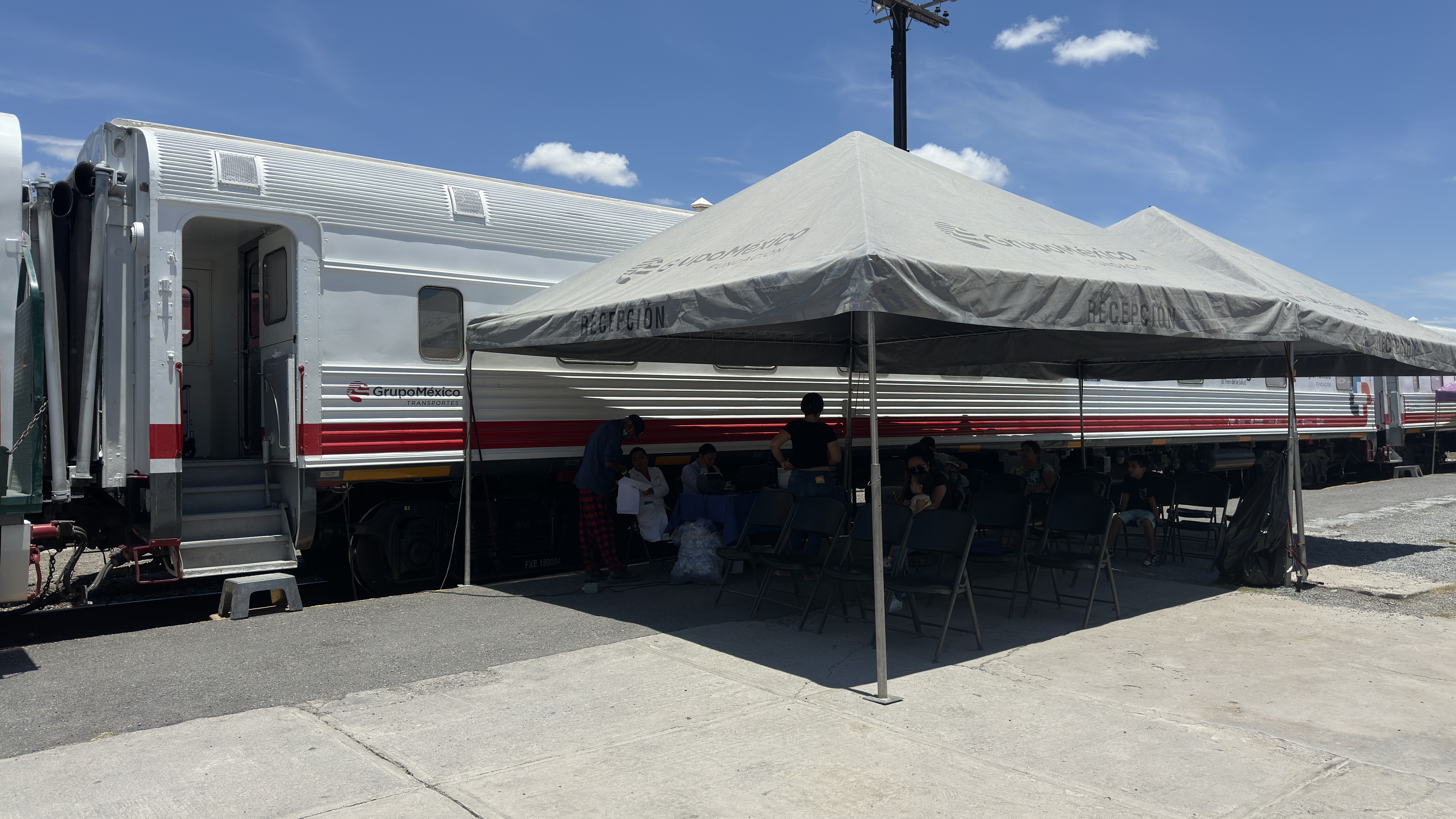 Llega a Frontera el Dr. Vagón de Fundación Grupo México