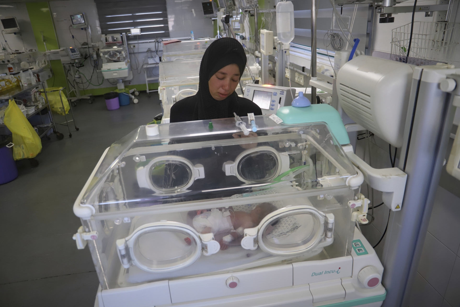 Cientos de bebés en Franja de Gaza, en riesgo de inanición