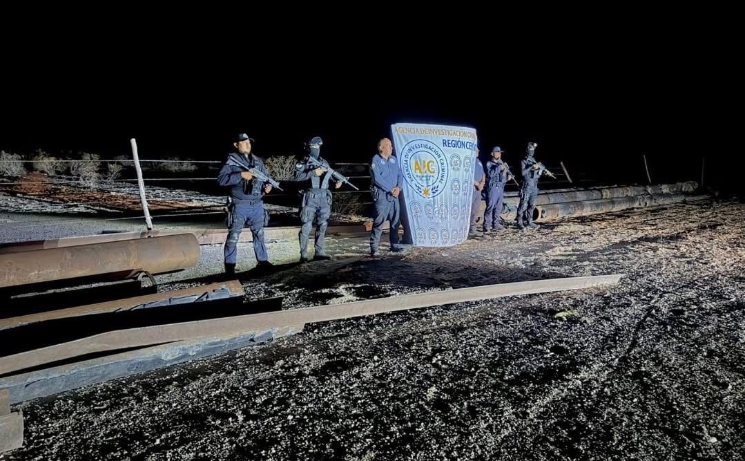 Aseguran en Ocampo tubería robada del ferroducto de AHMSA