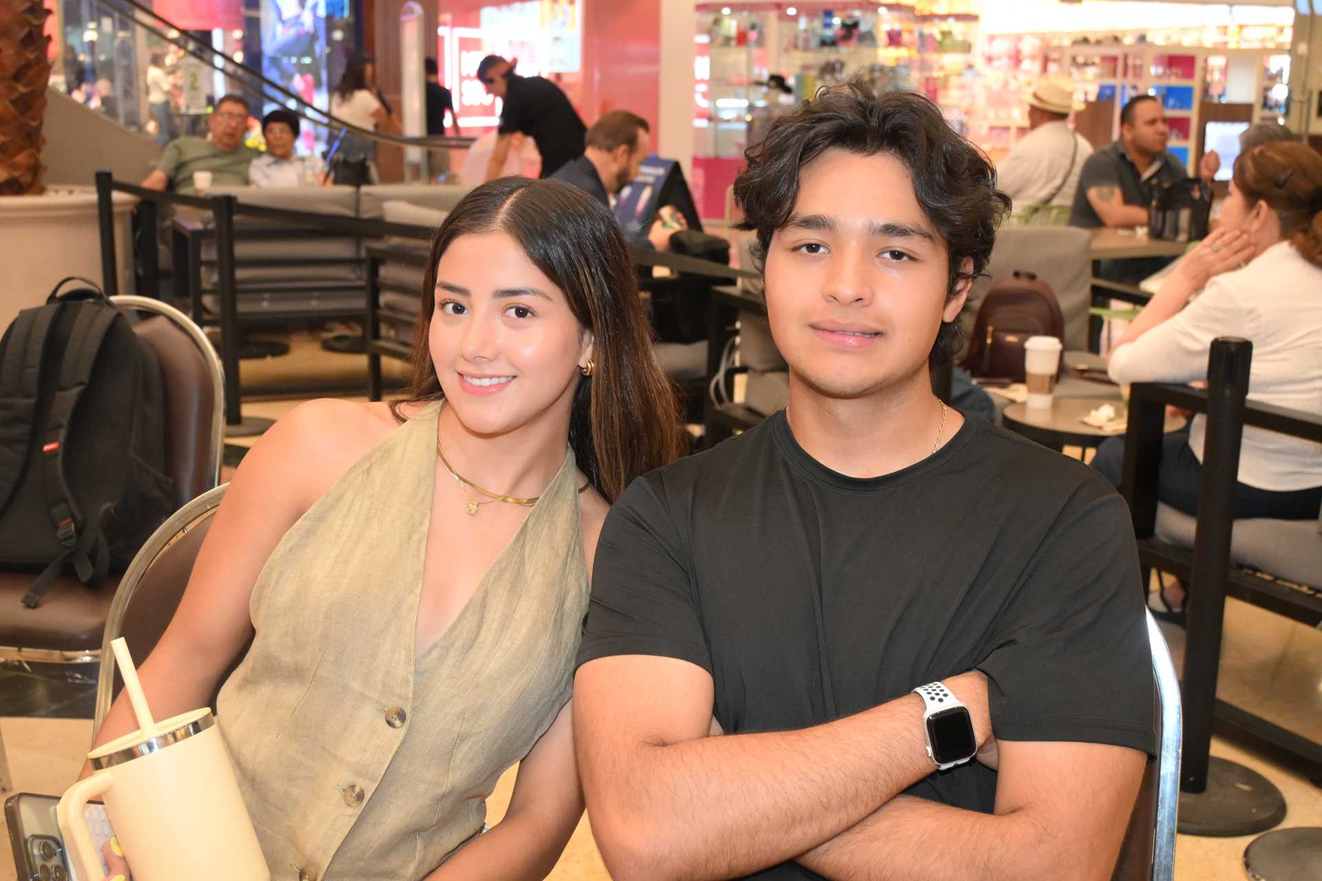 Isabella y Pedro Antonio Mena.
