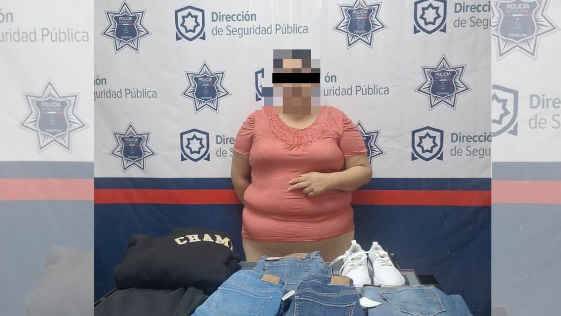 Detienen a mujer en Torreón por intento de robo en tienda Coppel
