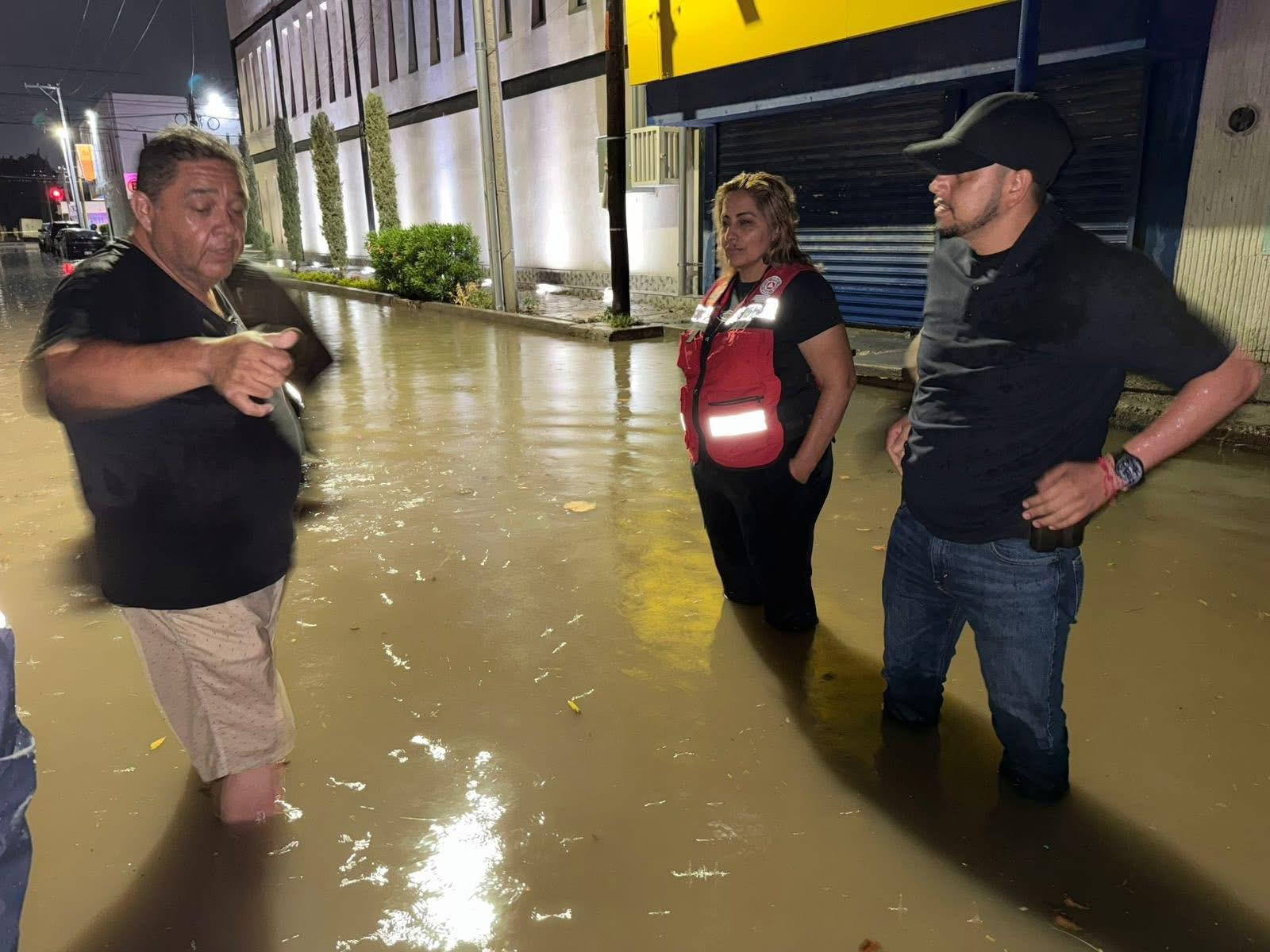 Autoridades municipales refuerzan acciones de auxilio ante contingencia por lluvias
