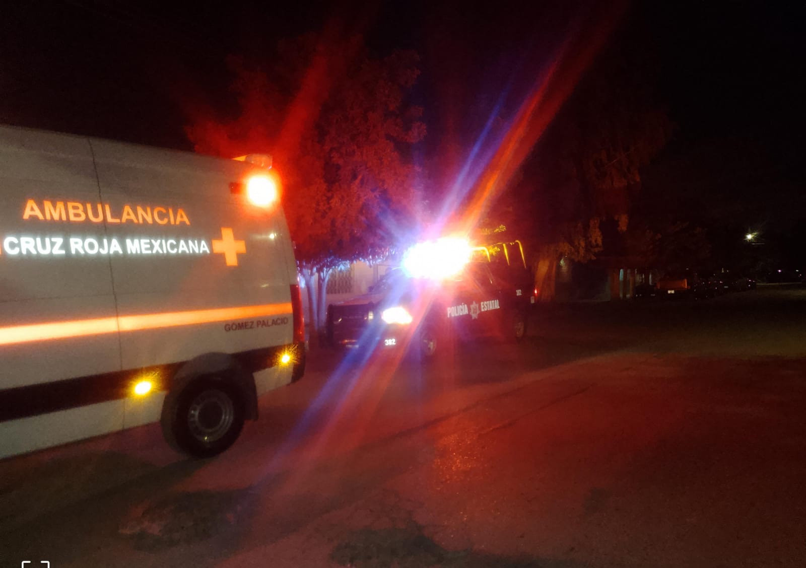 Choque de motos en Gómez Palacio deja un menor de 17 años lesionado