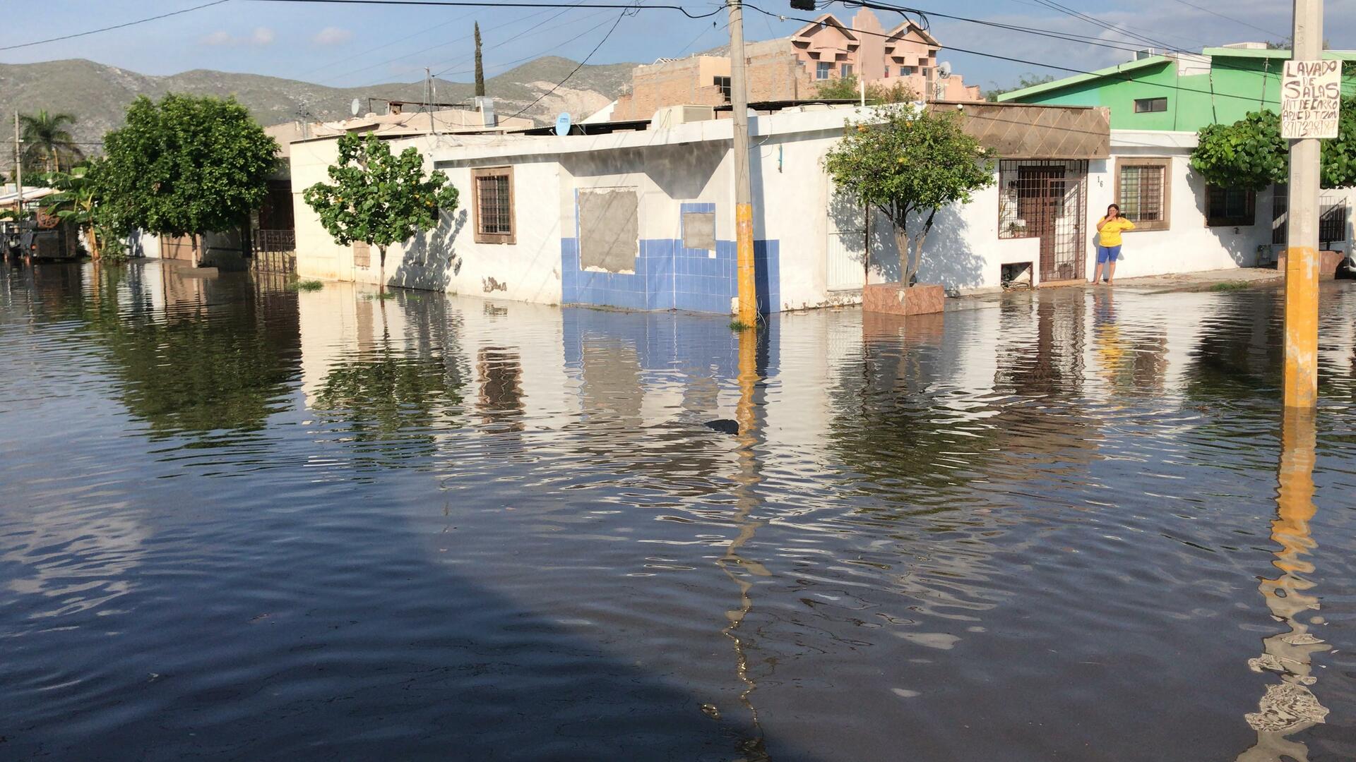 Persisten bajos escurrimientos hacia la presa Lázaro Cárdenas pese a repunte de lluvias en Torreón