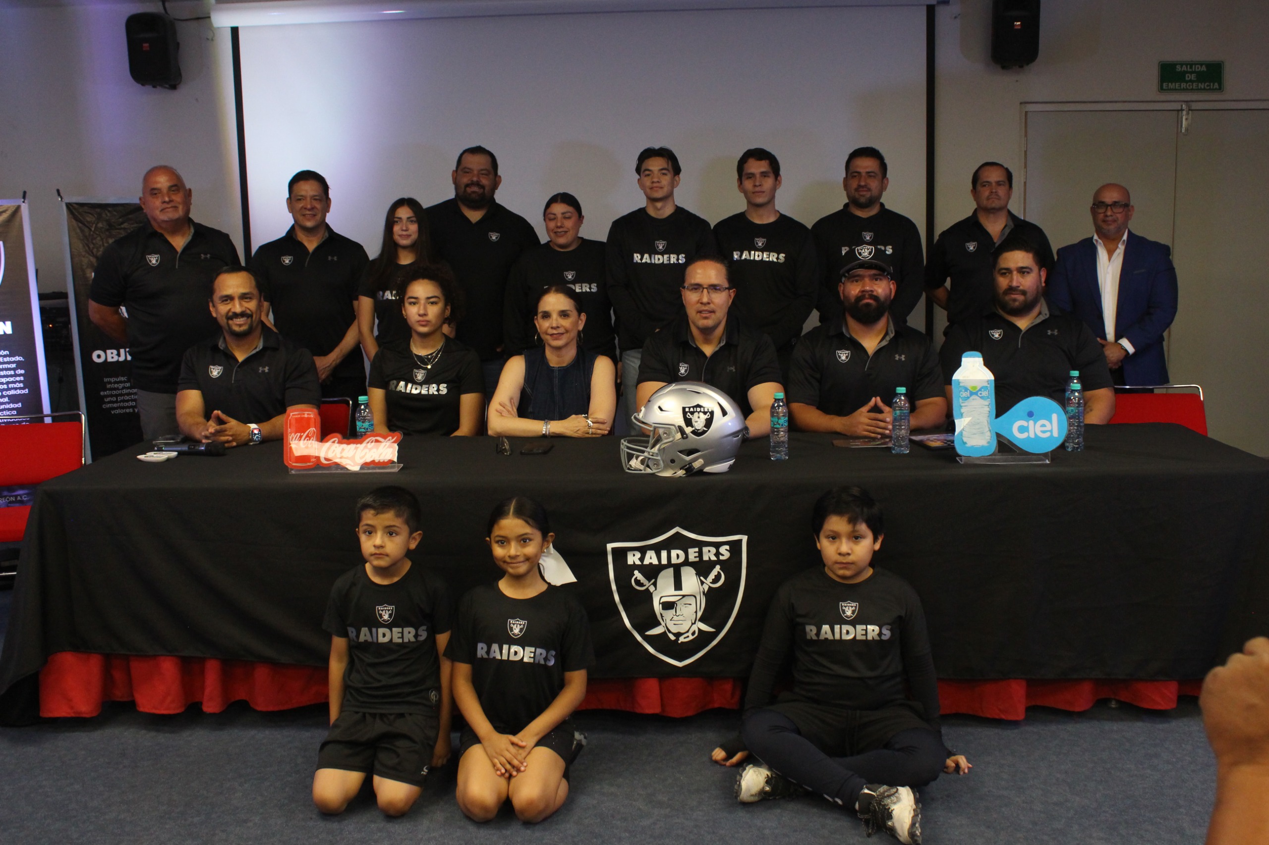 Listos los Raiders Torreón para el futbol americano y tochito bandera