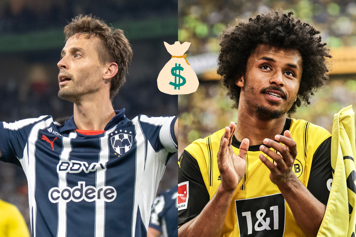 Monterrey vs Borussia Dortmund: ¿Quiénes son los 3 jugadores más caros de cada equipo?