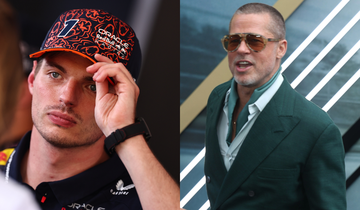 Max Verstappen se negó a grabar una escena con Brad Pitt