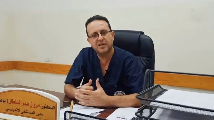 Israel asesina a Marwan al Sultán, director de uno de los hospitales más importantes de Gaza