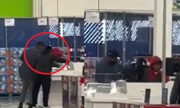 Robo en Sam's Club de Tlaxcala (CAPTURA)