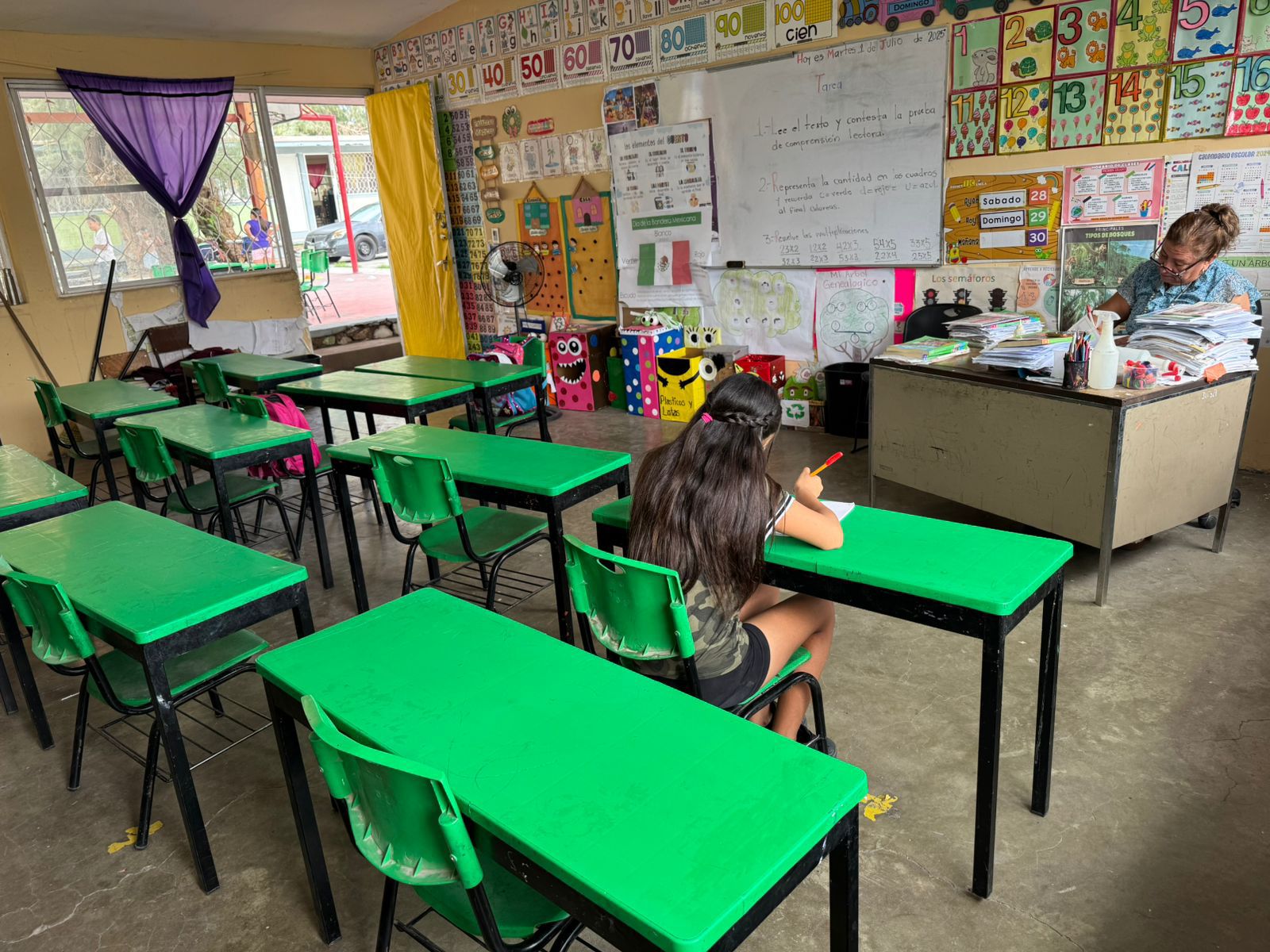 Por lluvias, se registra ausentismo en escuelas de La Laguna