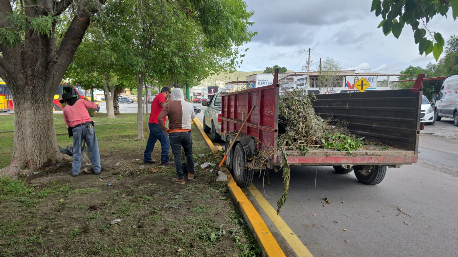 Realiza Servicios Públicos de Lerdo jornada de limpieza tras lluvia