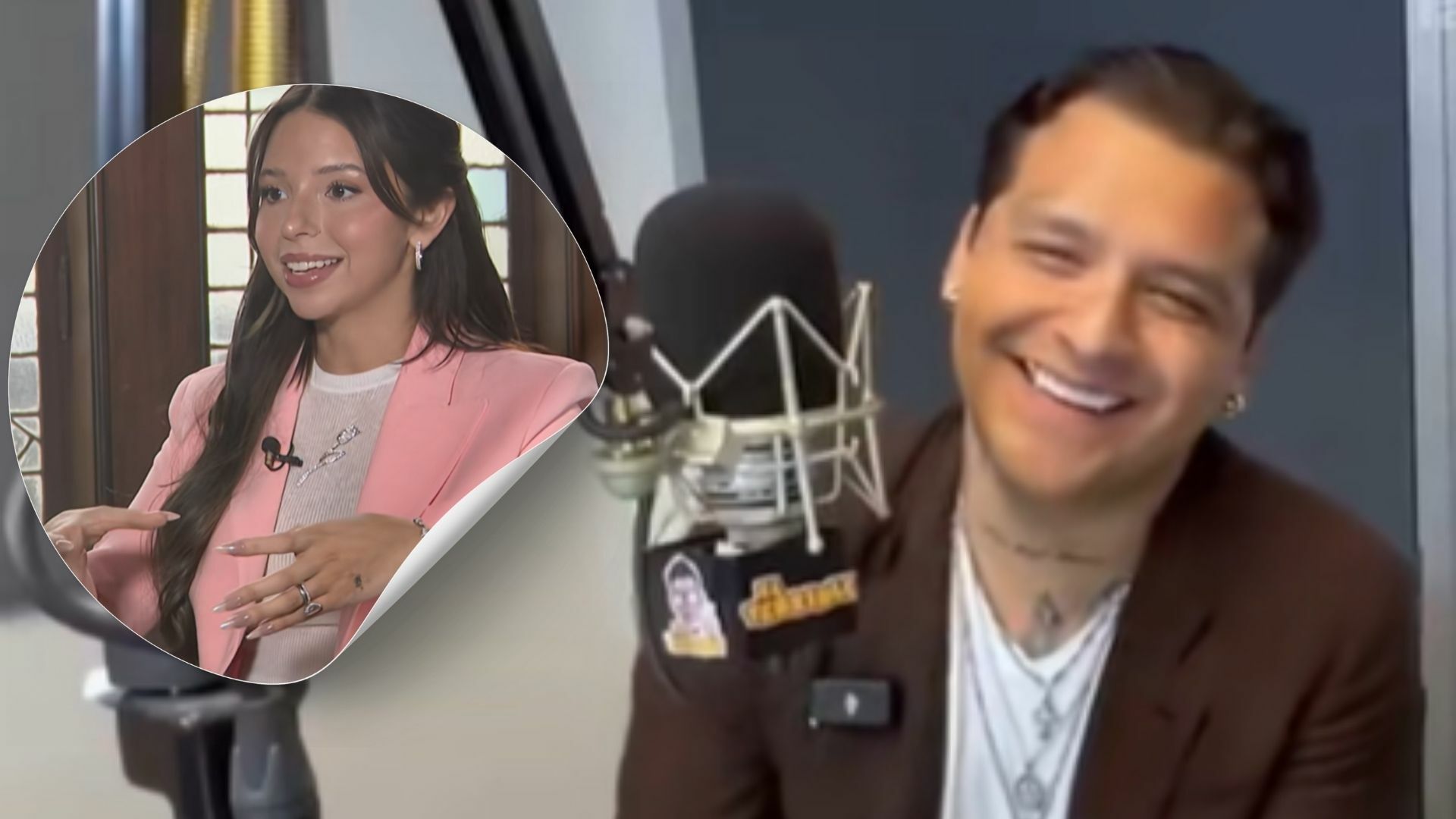 Christian Nodal niega haber probado la comida de Ángela Aguilar | Video