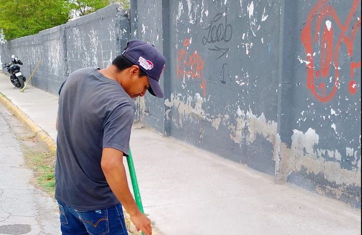 Realiza Ayuntamiento limpieza en alrededores del Panteón Guadalupe