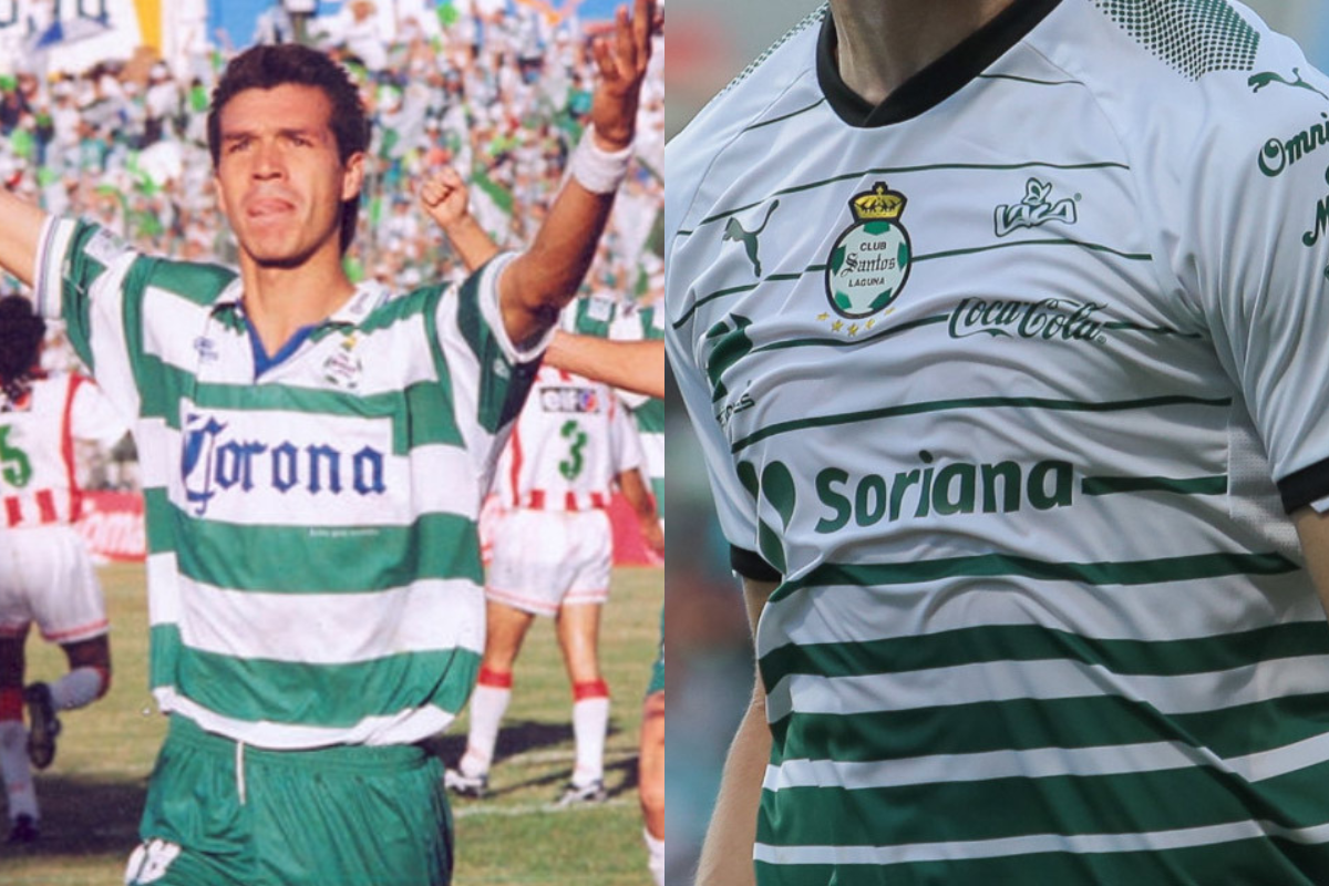 ¿Qué marcas hicieron los jerseys con los que Santos Laguna quedó campeón?