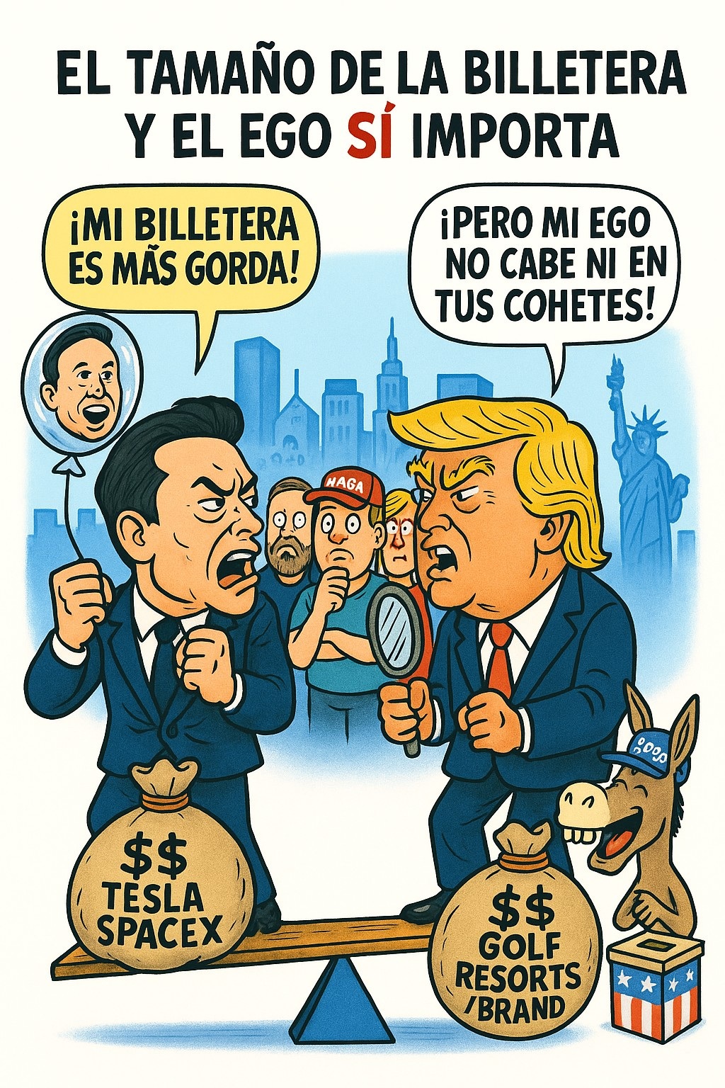 ¿Cómo tomó la IA la creación del partido político de Musk?