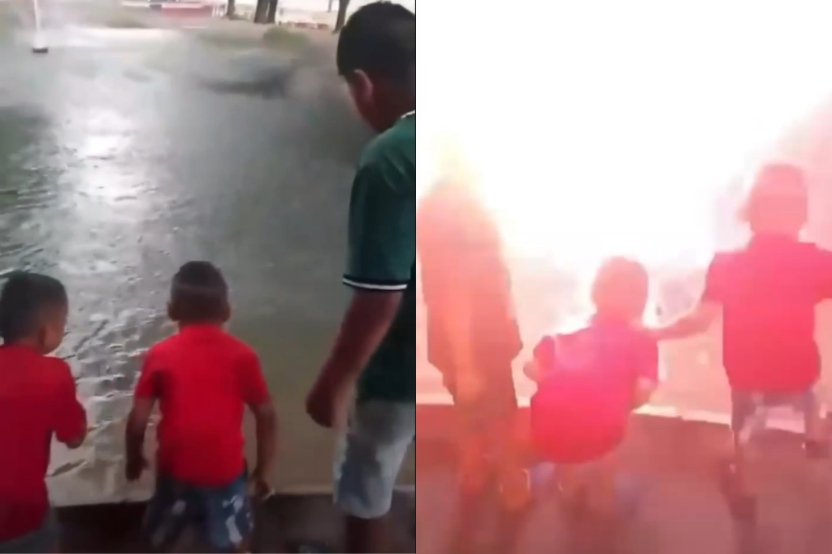 Rayo cae cerca de niños en Monclova; Protección Civil emite recomendaciones