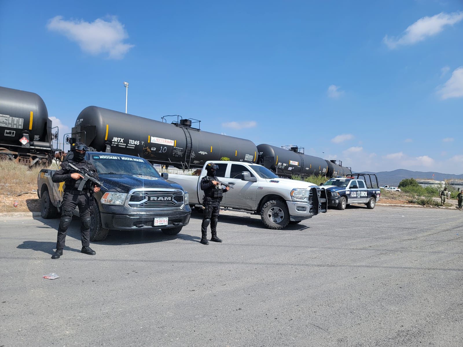 Aseguramiento de hidrocarburo más grande del sexenio se da en coordinación con Coahuia: Harfuch