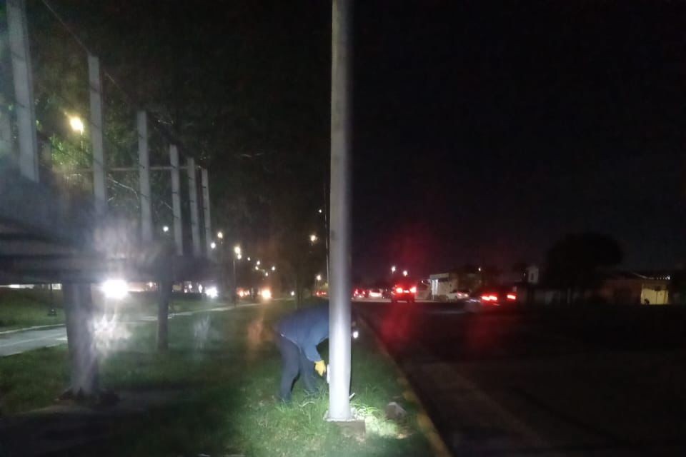 Inspeccionan y reparan fallas en el alumbrado público de Gómez Palacio tras recientes lluvias