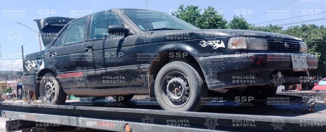 Lo sorprenden conduciendo un vehículo robado en Gómez Palacio