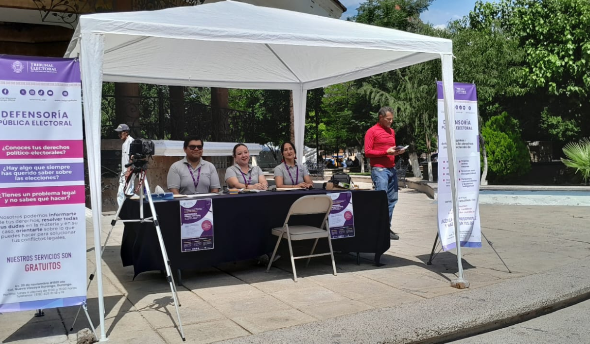Defensoría Electoral de Durango visitará 10 municipios; hoy en Gómez Palacio
