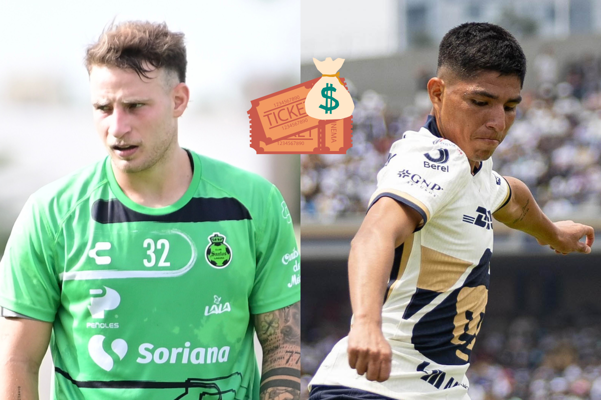 Santos Laguna vs Pumas: Precio de los boletos para la primer jornada del Apertura 2025