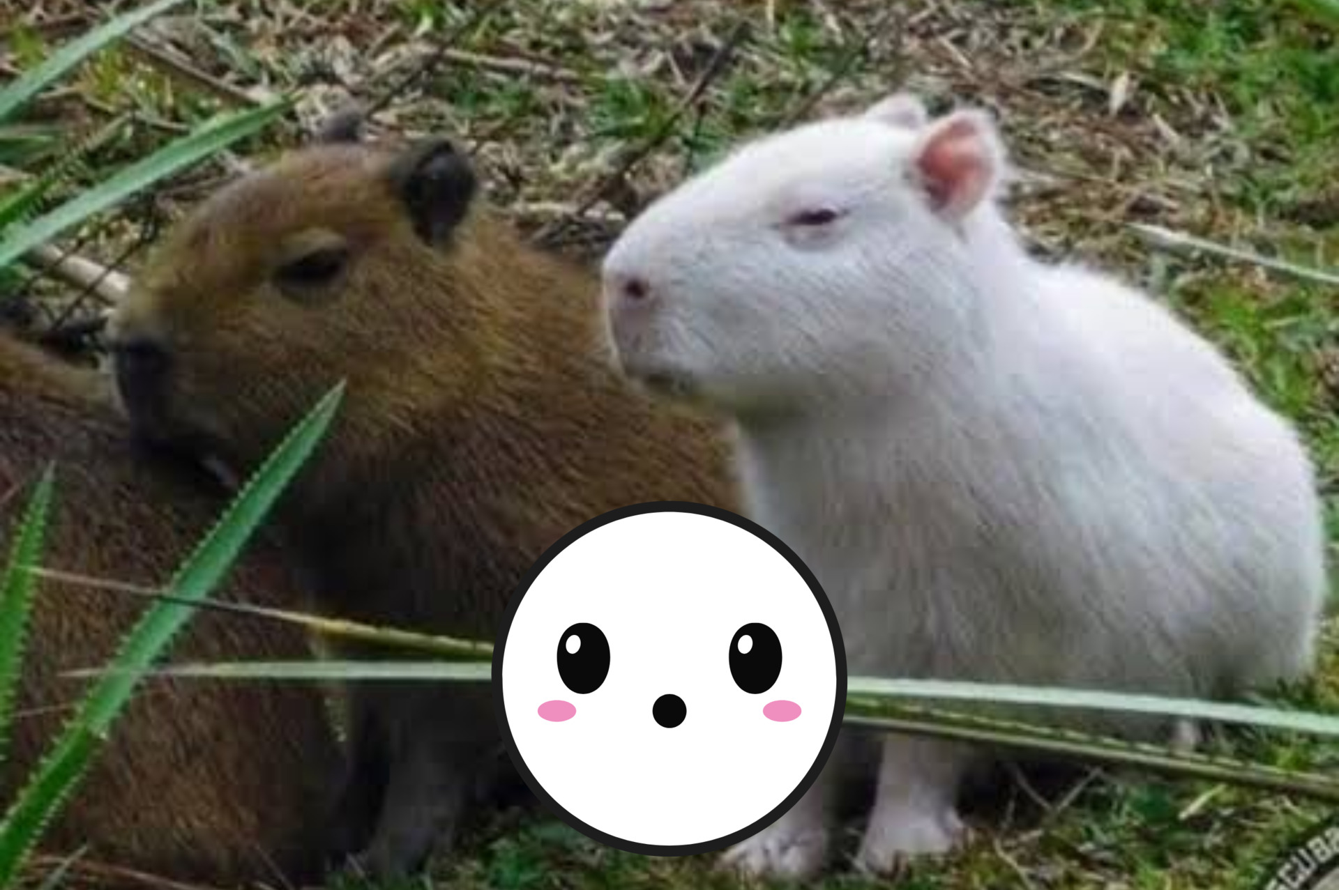 Un animal muy popular, pero en su versión albina sorprende a internautas | VIDEO