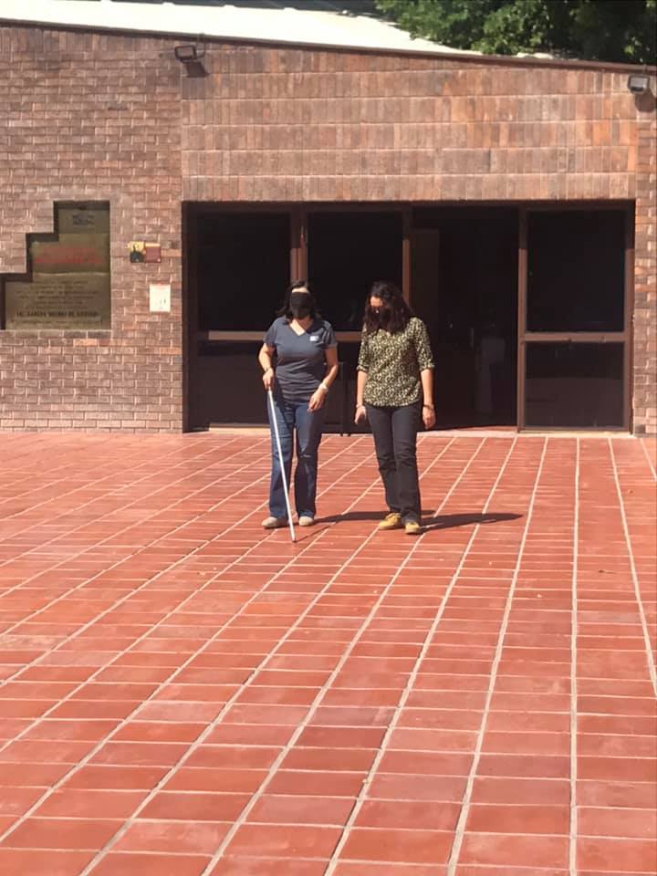 'Ver Contigo' invita a actividad 'Caminando con mi bastón y voz'