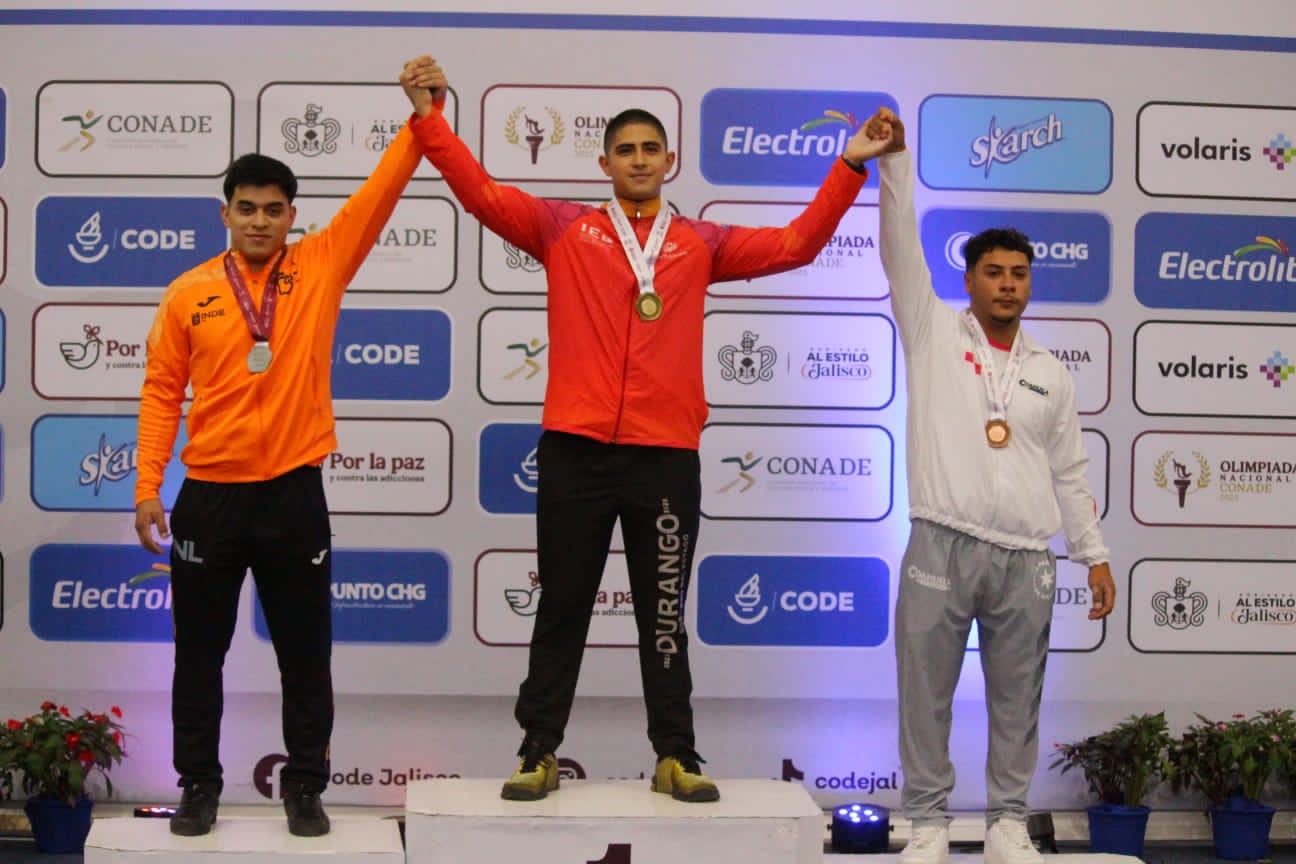 Lagunero logra histórica medalla de Oro para Durango en Levantamiento de Pesas