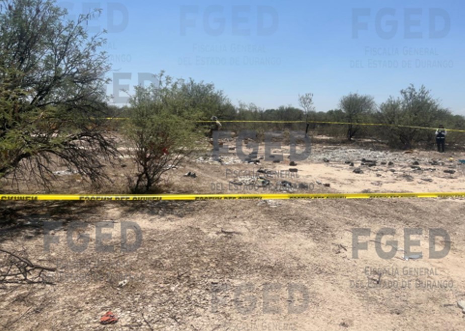 Fiscalía de Durango asegura que zona de hallazgos en ejido Las Lagartijas era utilizada como basurero