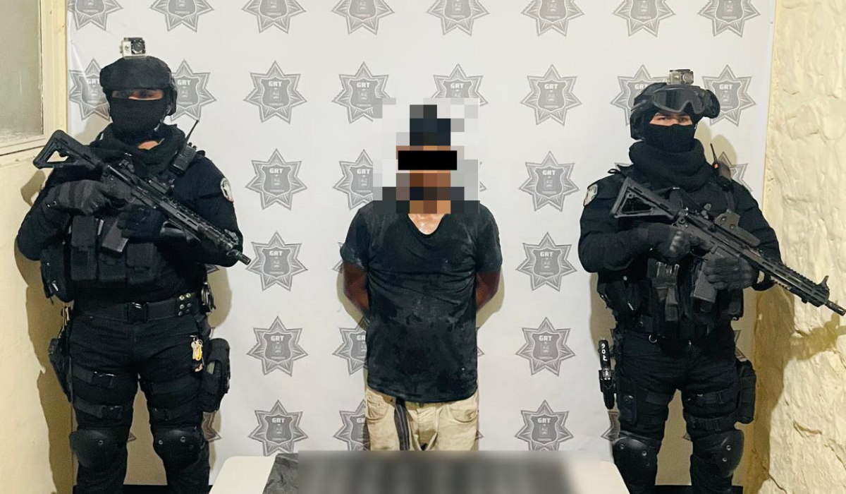 Grupo Reacción Torreón detiene a sujeto por presunta posesión de narcóticos en Villas del Sol