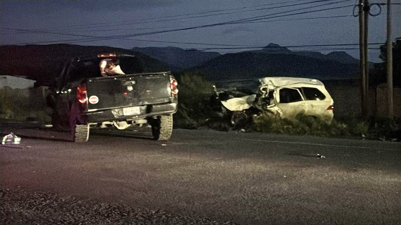4 muertos y 5 lesionados dejó fuerte impacto en carretera Saltillo - Zacatecas