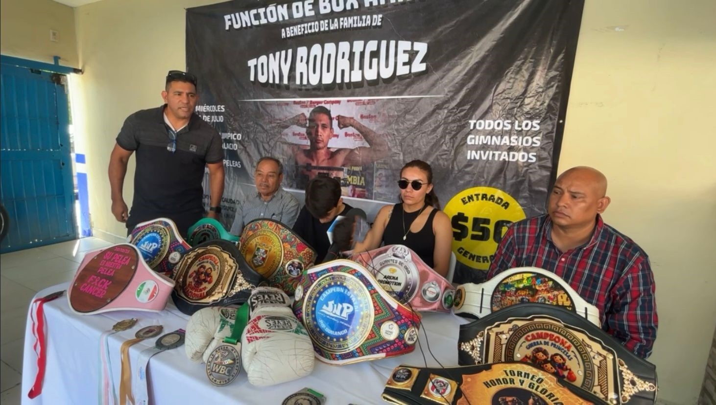 Organizan función benéfica para la familia del boxeador fallecido 'Tony' Rodríguez