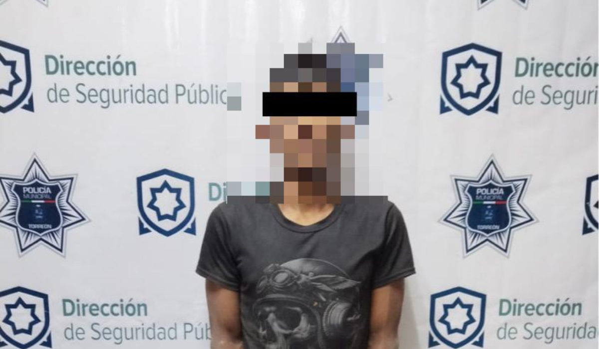 Joven es detenido en ejido La Perla al intentar ingresar a negocio por un hoyo