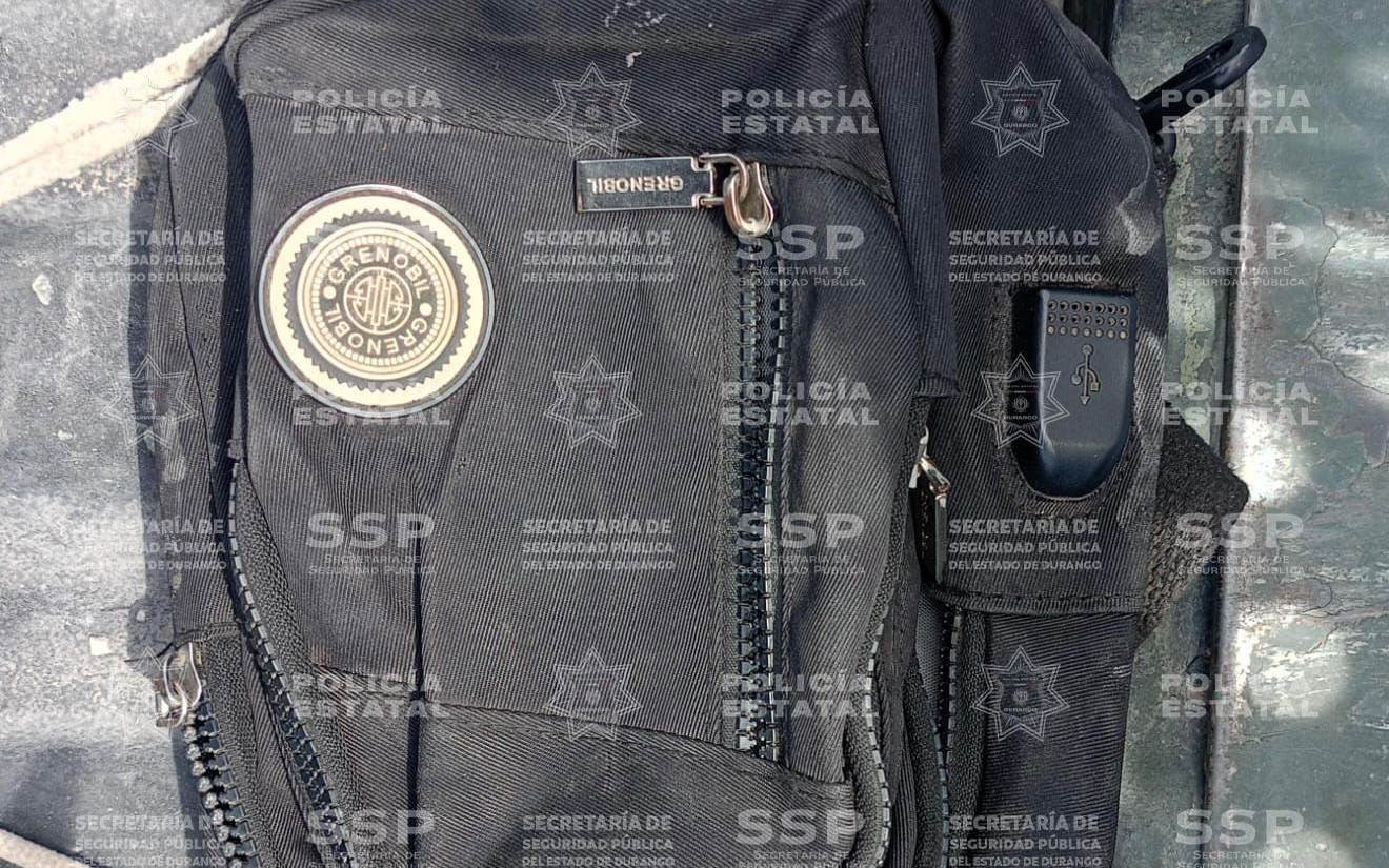 Aseguran en Lerdo mochila con marihuana cocaína y cristal