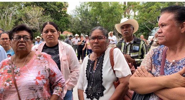 Habitantes del ejido Mayrán de San Pedro reclaman que no les entregan agua con regularidad