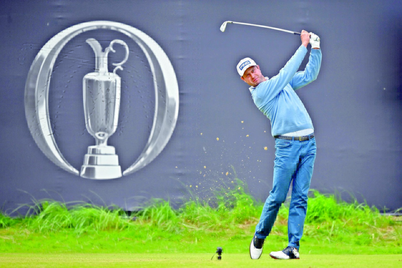 Harris English es uno de los golfistas que están en el liderato.