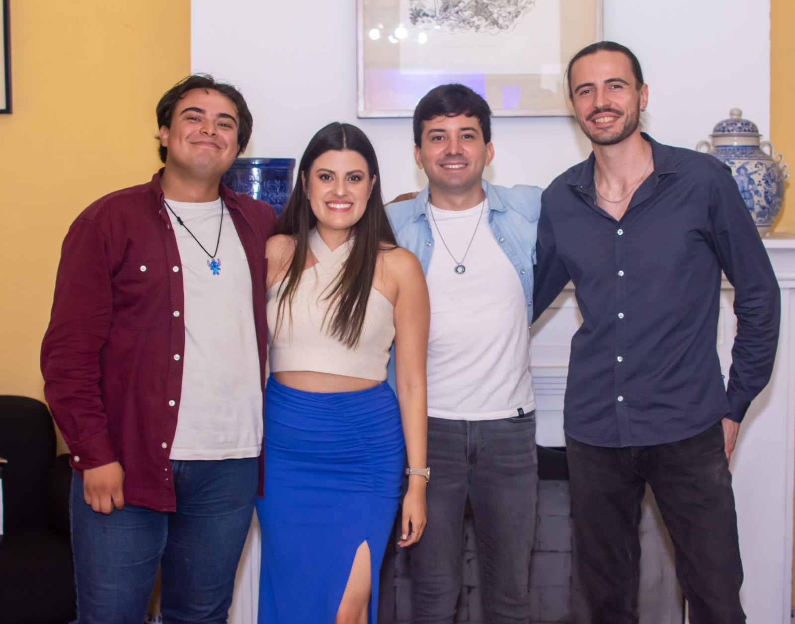 Gabriel Ibarra, Nicte Aramayo, Brandon Nava y Loic Coudert.