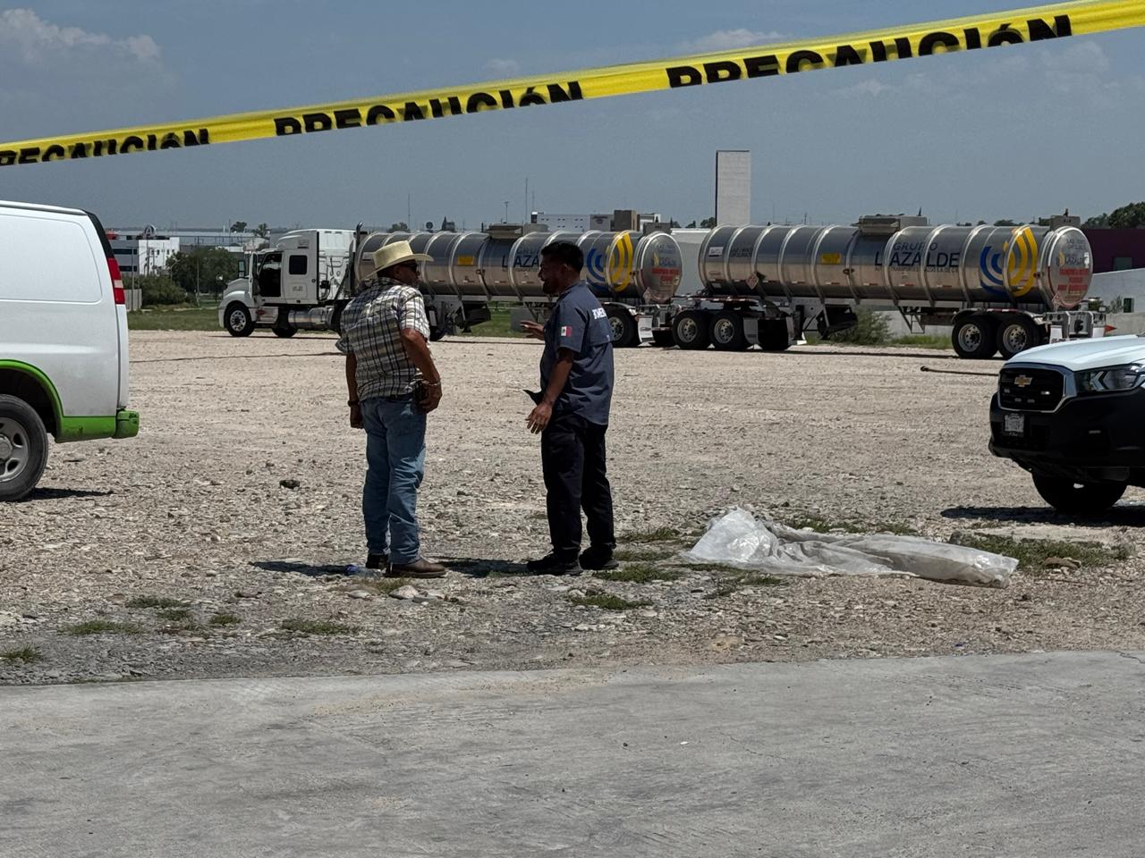 Fuga en pipa de combustible generá fuerte movilización de cuerpos de seguridad y rescate