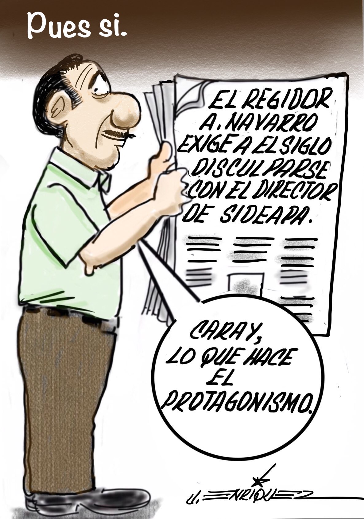 Cartón de Enríquez