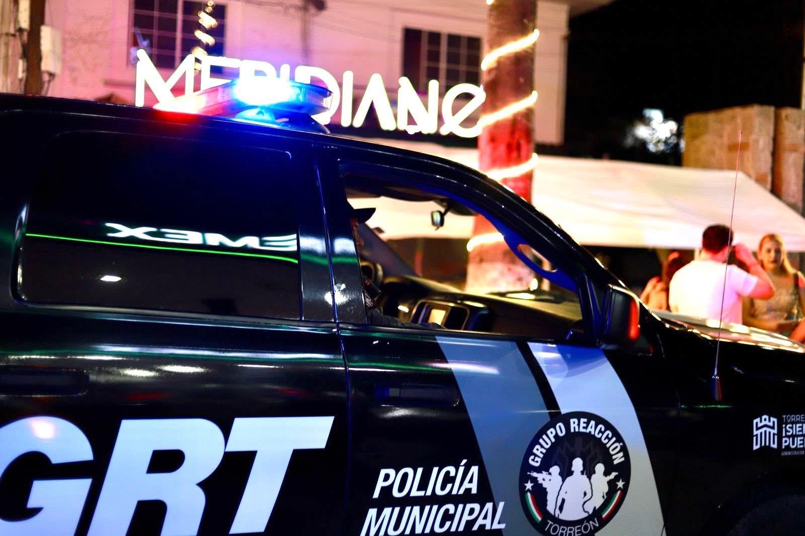 Policía de Torreón refuerza operativo de seguridad en Paseo Morelos