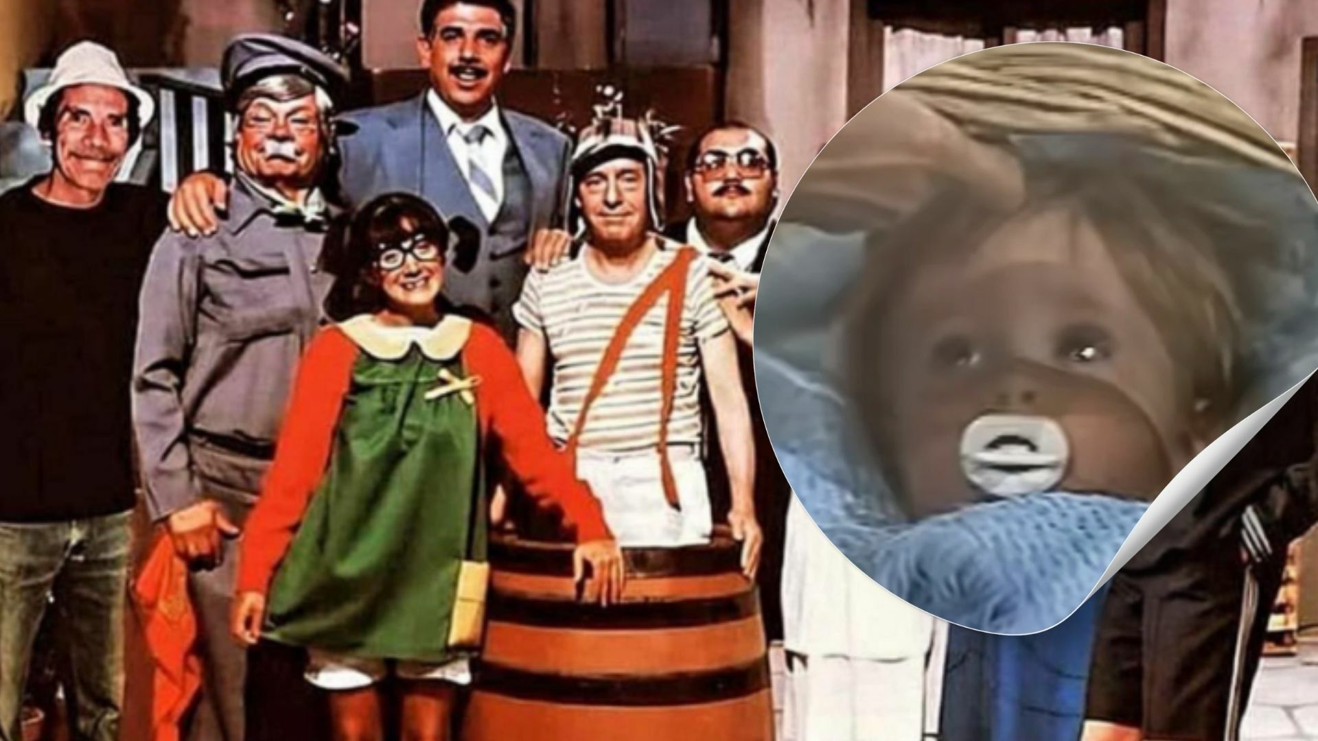 ¿Emilio Azcárraga apareció de bebé en El Chavo del 8? Escena resurge tras el estreno de Chespirito
