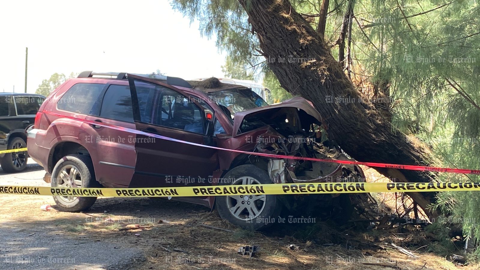 Accidente vehicular en la carretera San Pedro - Torreón deja un muerto y varios heridos