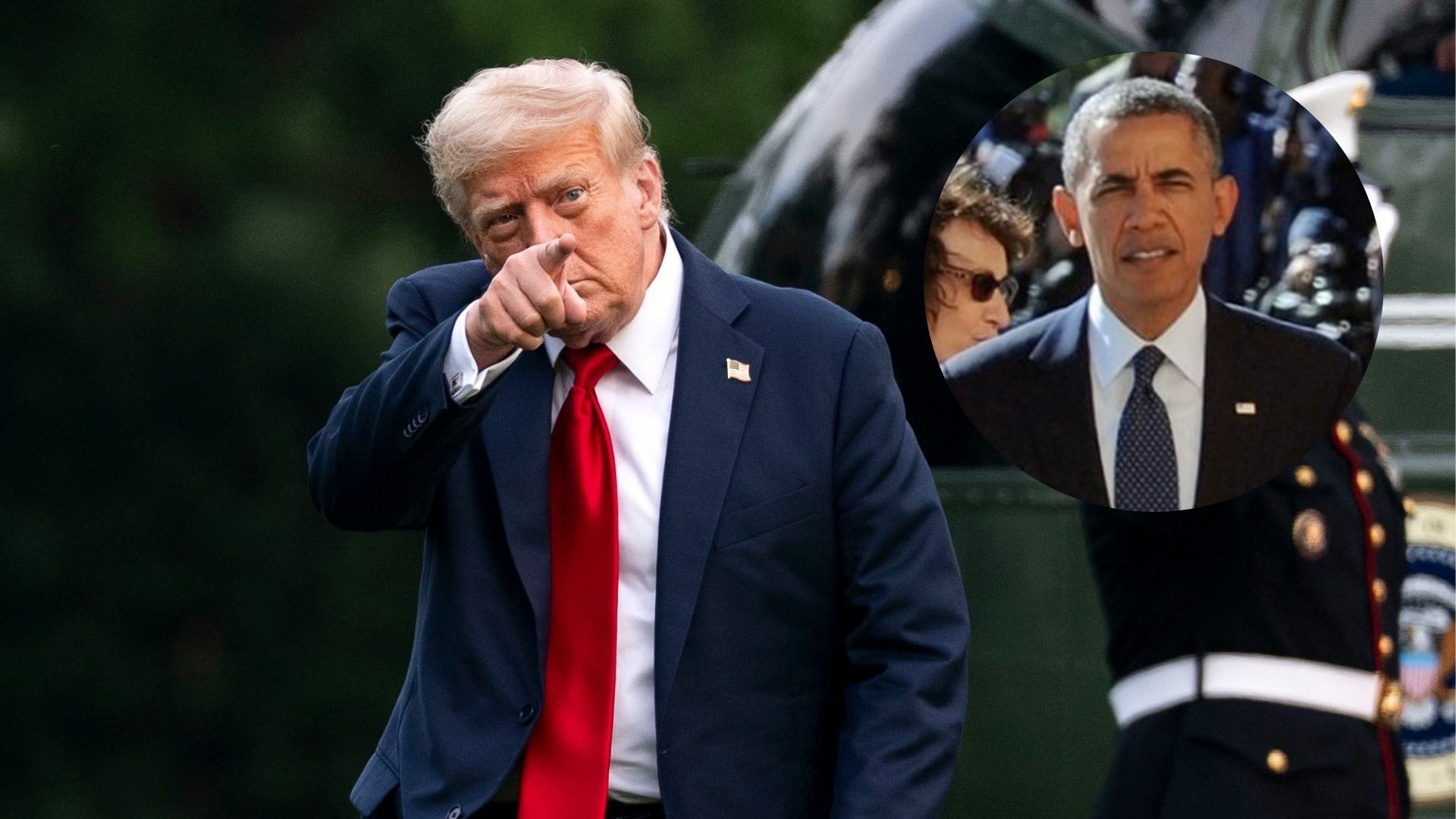 Donald Trump difunde video falso con IA que muestra arresto de Obama en la Casa Blanca