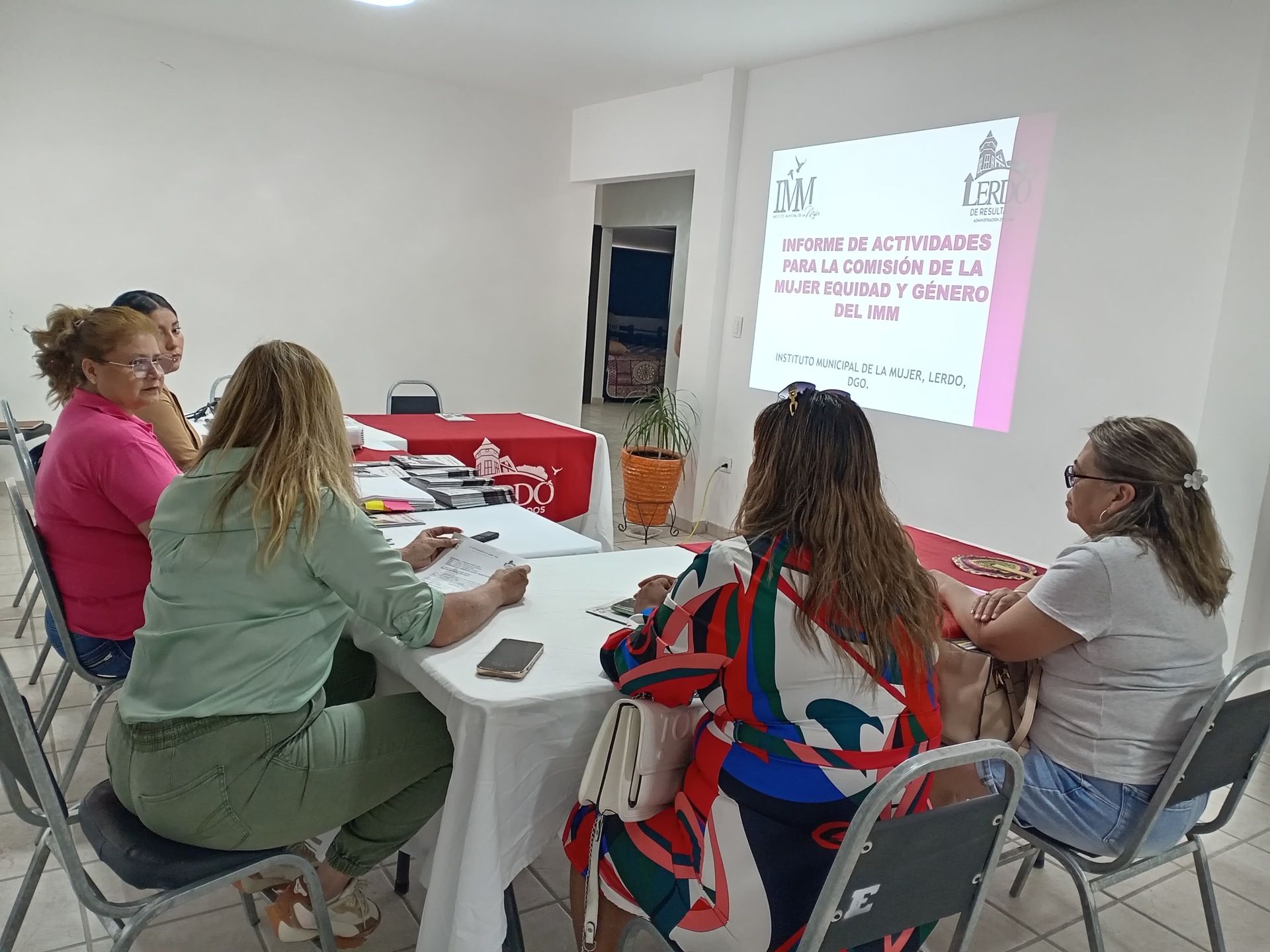 Rinde titular del IMM Lerdo último informe ante regidores