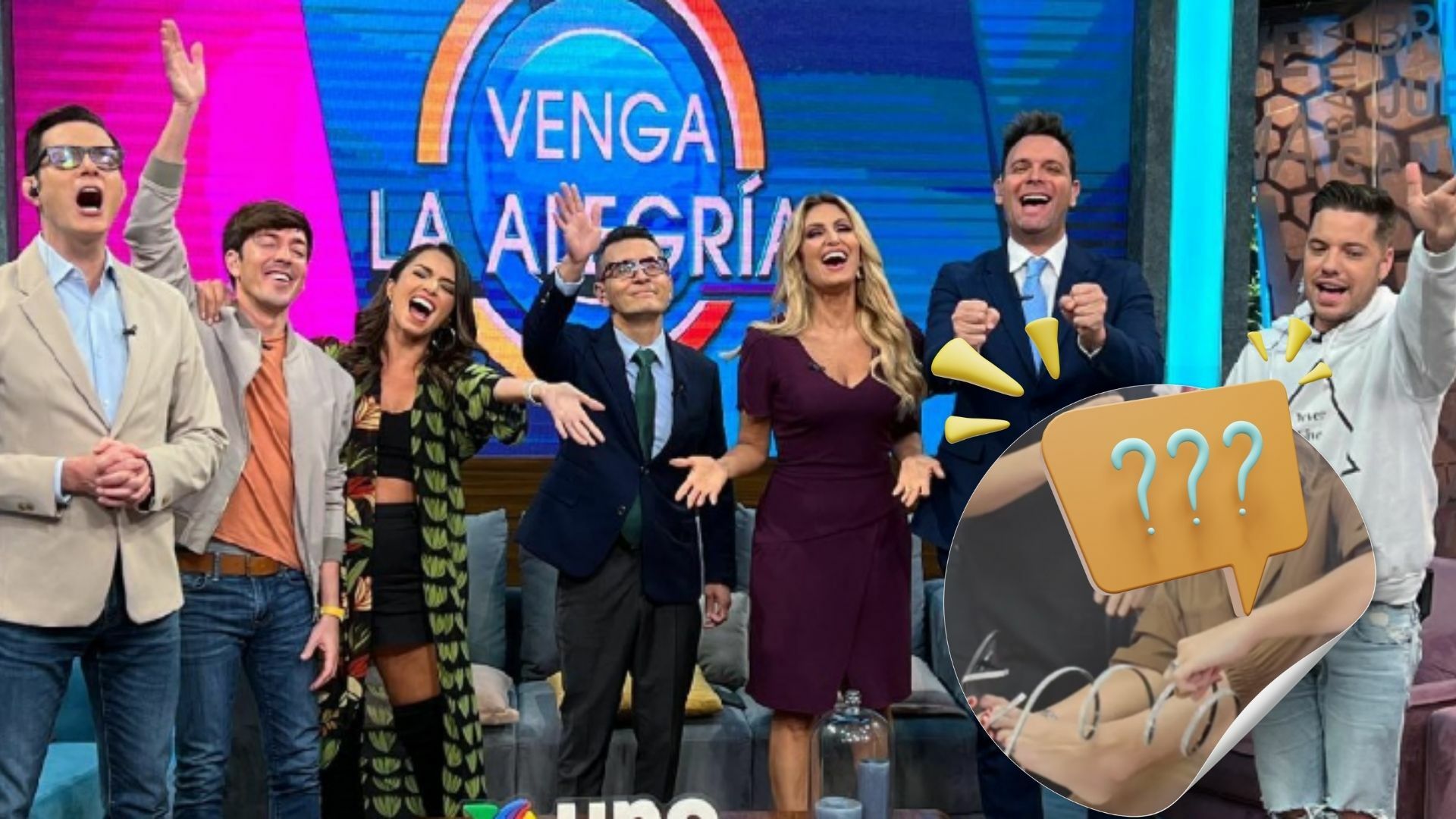 Aparece en Televisa exconductora de Venga la Alegría y desata rumores